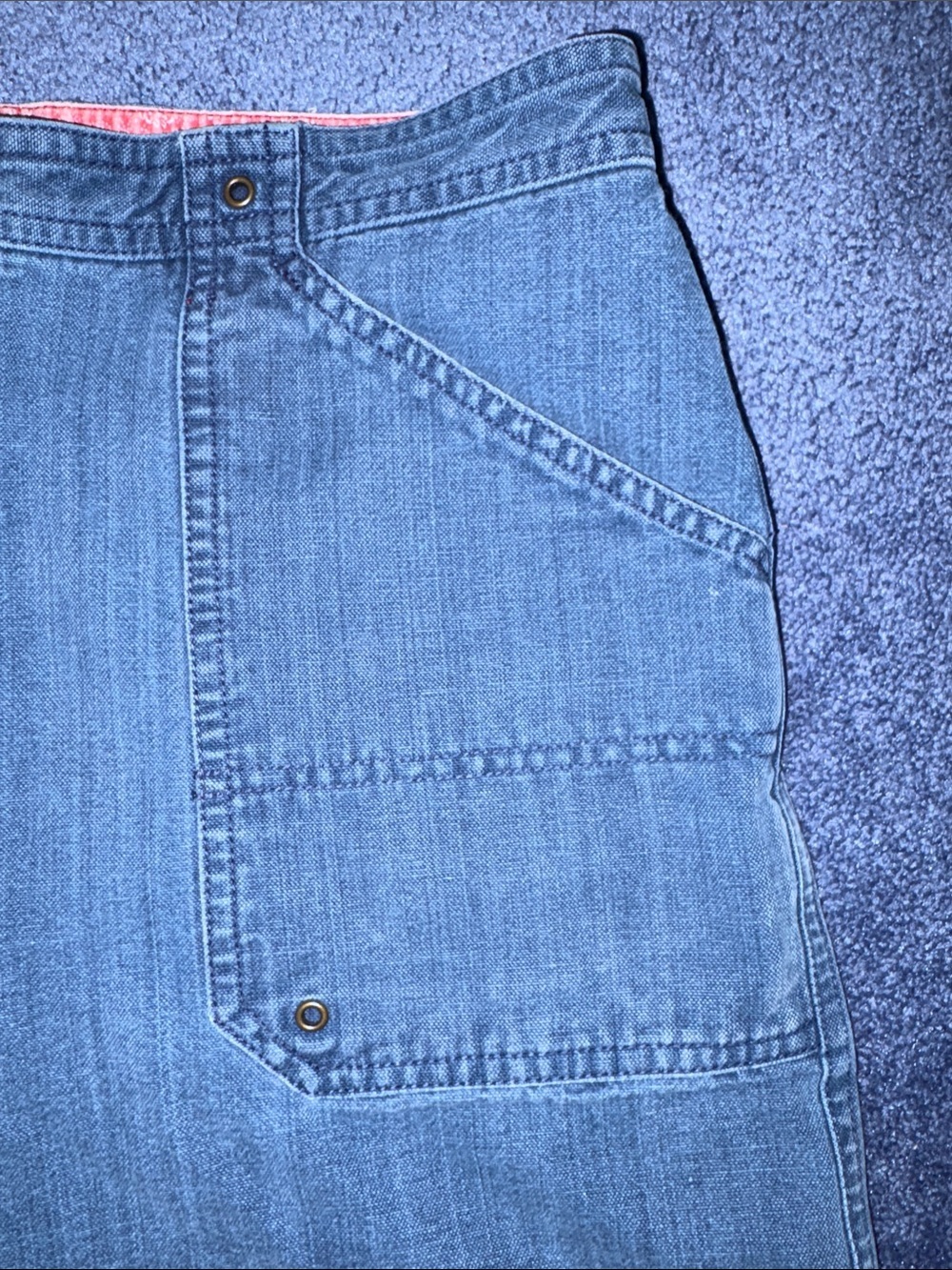 Ralph Lauren Vintage High Rise Denim Shorts - Picture 3 of 7